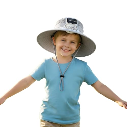 Chapeau éventail solaire pour enfants idéal pour les après-midi de jeux à la plage