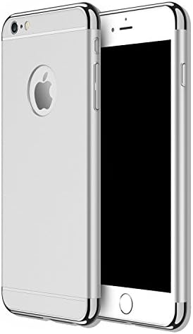 Anyos iPhone 5 5S SE 3 in 1 Hard Case, Electroplate Ultra-Thin Shockproof Protective PC Cover for iPhone 5 5S SE 4.0 inch