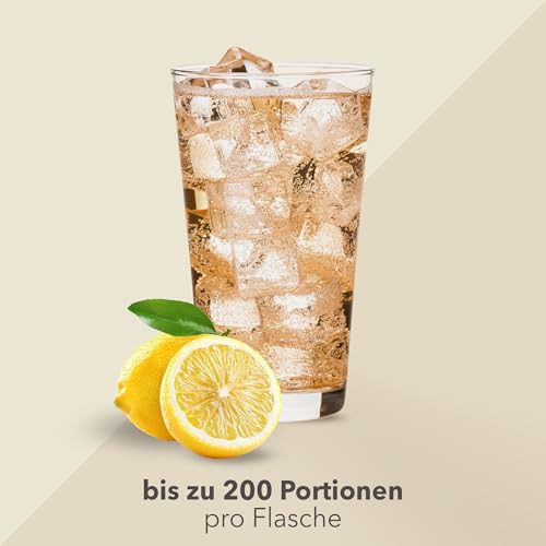 Best Body Nutrition Vital Drink ZEROP® - Eistee-Zitrone, Original Getränkekonzentrat - Sirup - zuckerfrei, 1:80 ergibt 80 Liter Fertiggetränk, 1000 ml