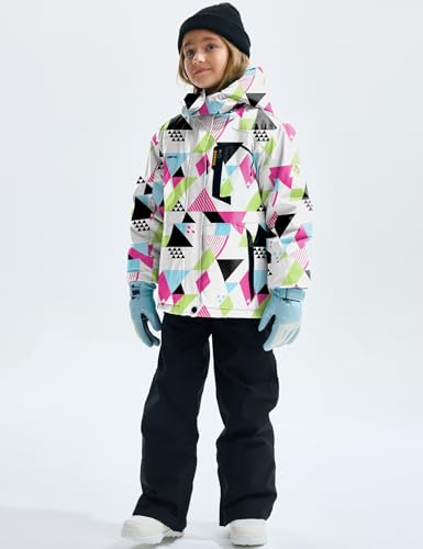 Gemyse CT001GIRL Girl'S Waterproof Ski Snow Jacket Fleece Windproof Winter Jacket thumb #4