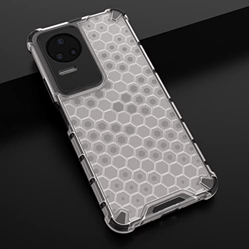 Image of Glasgow Back Case Cover Designed for [ Poco F4 5G ] - Transparent