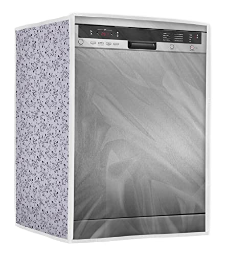 Image of Amazon Brand - Umi. Dishwasher Cover Suitable for Bosch of 12, 13, 14, and 15 Place Setting (63X63X81CMS, White & Grey)