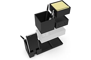 Bostitch Office Wireless Charging Desk Organizer