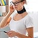 UTK Jade Infrared Neck Heating Pad, Far Infrared Heating Wraps for Knee, Wrist, Thigh - 26