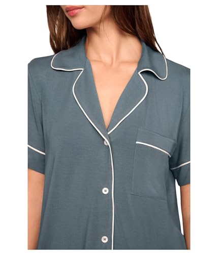 Image of Eberjey Gisele Rib Relaxed Short PJ Set