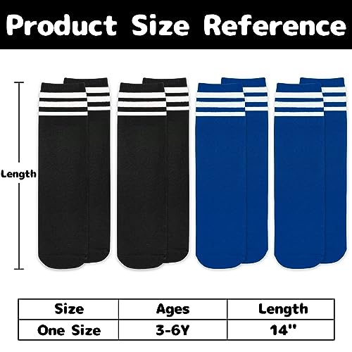 Image of Olreco Toddler Soccer Socks Kids Baseball Socks Youth Softball Sock for Girls Boys Football Sock Boys Athletic Accessories