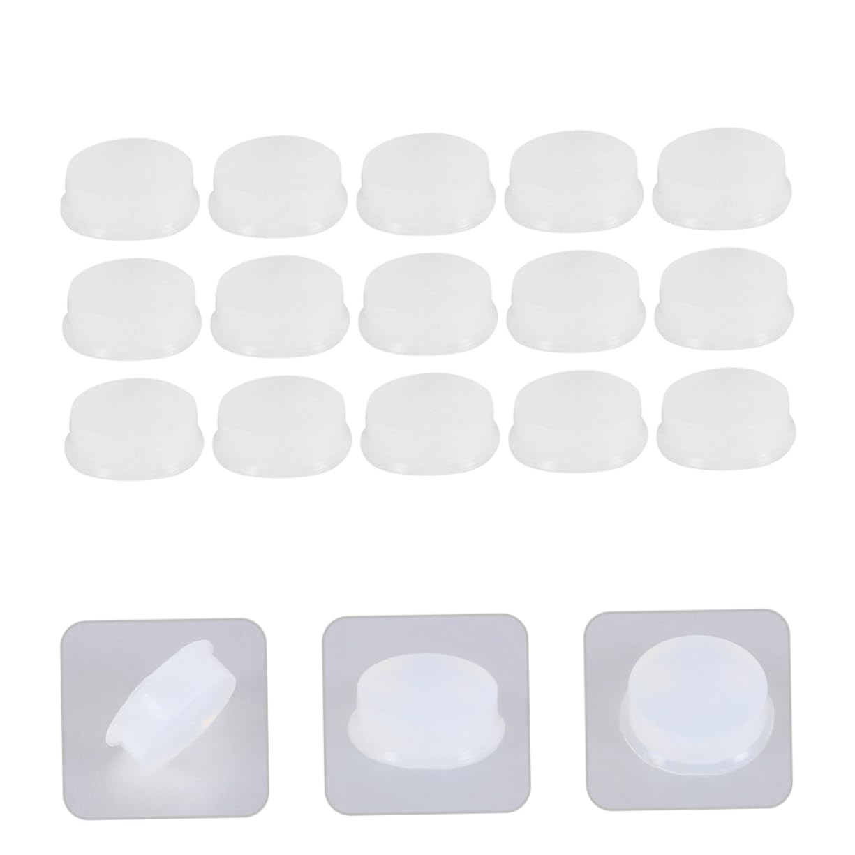 GALPADA 24pcs Silicone Flute Repair Key Caps Flute Open Hole Plugs for Dust and Moisture Prevention Easy Installation