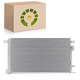 UIU Air Conditioning A/C Condenser Compatible with Chevy Traverse 3.6L 2009-2017，GMC Acadia 3.6L 2007-2016，Acadia Limited 3.6L 2017，Buick Enclave 3.6L 2008-2017 & More Replace 3649 3642C 3642PFC