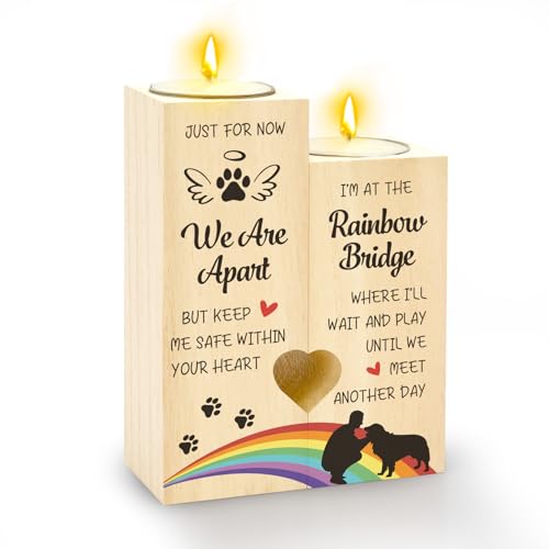 Gedenkgeschenk für Hunde, Gedenkkerze, Gedenkgeschenk für Hunde, Verlust eines Hundes, Hundeverlustâ€¦ – Miniatur