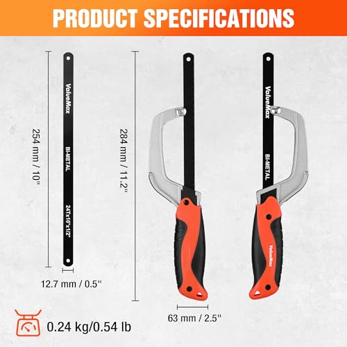 ValueMax Mini Hack Saw with Extra Blade