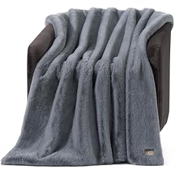 Amazon.com: UGG 70x50-Inch Adalee Faux Fur Throw Blanket and