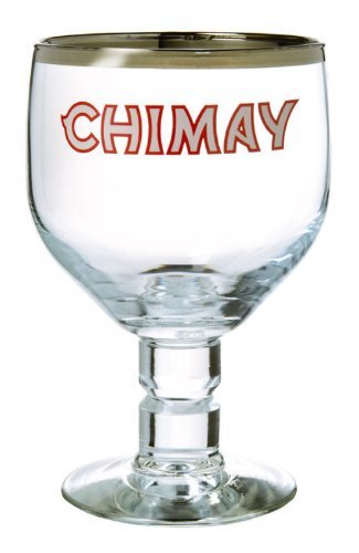 Chimay Belgian Ale Goblet/Chalice Beer Glasses 0.33L - Set of 4 by Chimay