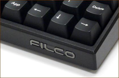 Close-up of DIP switches on the keyboard underside