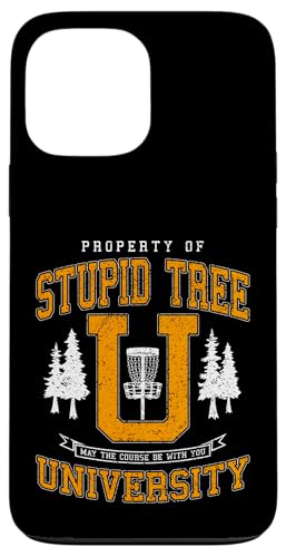 Stupid Tree Disc �S���t ��w ���B���e�[�W �J���b�W �o�[�V�e�B �X�}�z�P�[�X iPhone 13 Pro Max �p