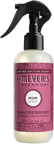 Miniatura 171 de Mrs. Meyer's Clean Day - Ambientador en espray, atomizador sin aerosol infundido con aceites esenciales, albahaca, 8 onzas líquidas
