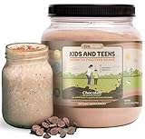 TruHeight Growth Protein Shake (Chocolate Milk Flavor, Whey) Natural Growth & Development Protein Powder for Kids & Teens - Endorsed by Pediatricians - Vitamins & Minerals for Picky Eaters - Ages 5+