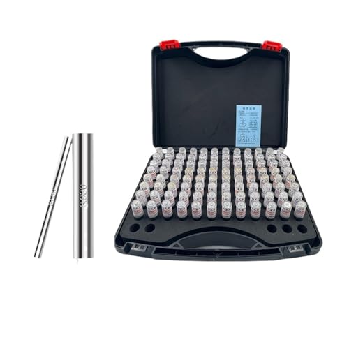 Jeu de jauges à broches en acier 0,10-10,00 mm pour l'inspection de précision en atelier