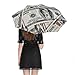 Money American Hundred Dollar Bills Auto Open Close Travel Umbrella - Fashion Design Lightweight Compact Umbrella for Car, Purse, Backpack, Men And Women