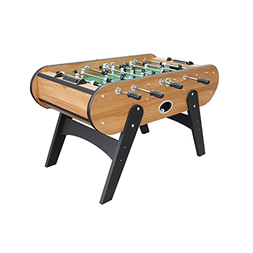 CONCEPT USINE - Futbolín de Madera Clara Sao Paulo | Diseño Moderno | Diseñado con Materiales de Calidad | Juego Ideas de Regalo Navidad | Dimensiones 146,7 x 73,6 x 83,6 cm | Juegos Familia y Amigos Cover