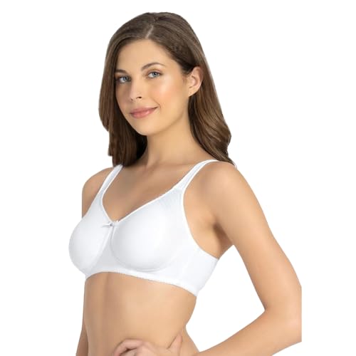 Image of Amante Purple Women Solid Non Padded Wirefree Super Support Bra