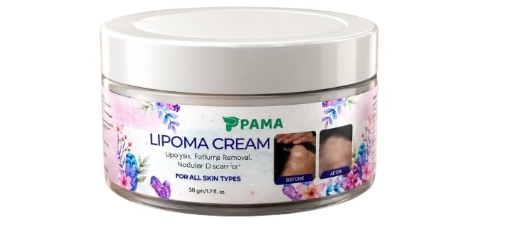 PAMA Lipoma Cream, Natural Ingredients, Deep Absorption, Paraben Free, for All Skin Types, 50 gm-image-1