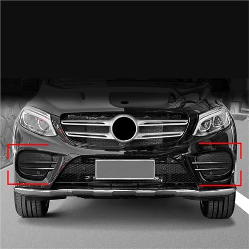 Insert de calandre antibrouillard Mercedes GLE finition Bright Black - 6