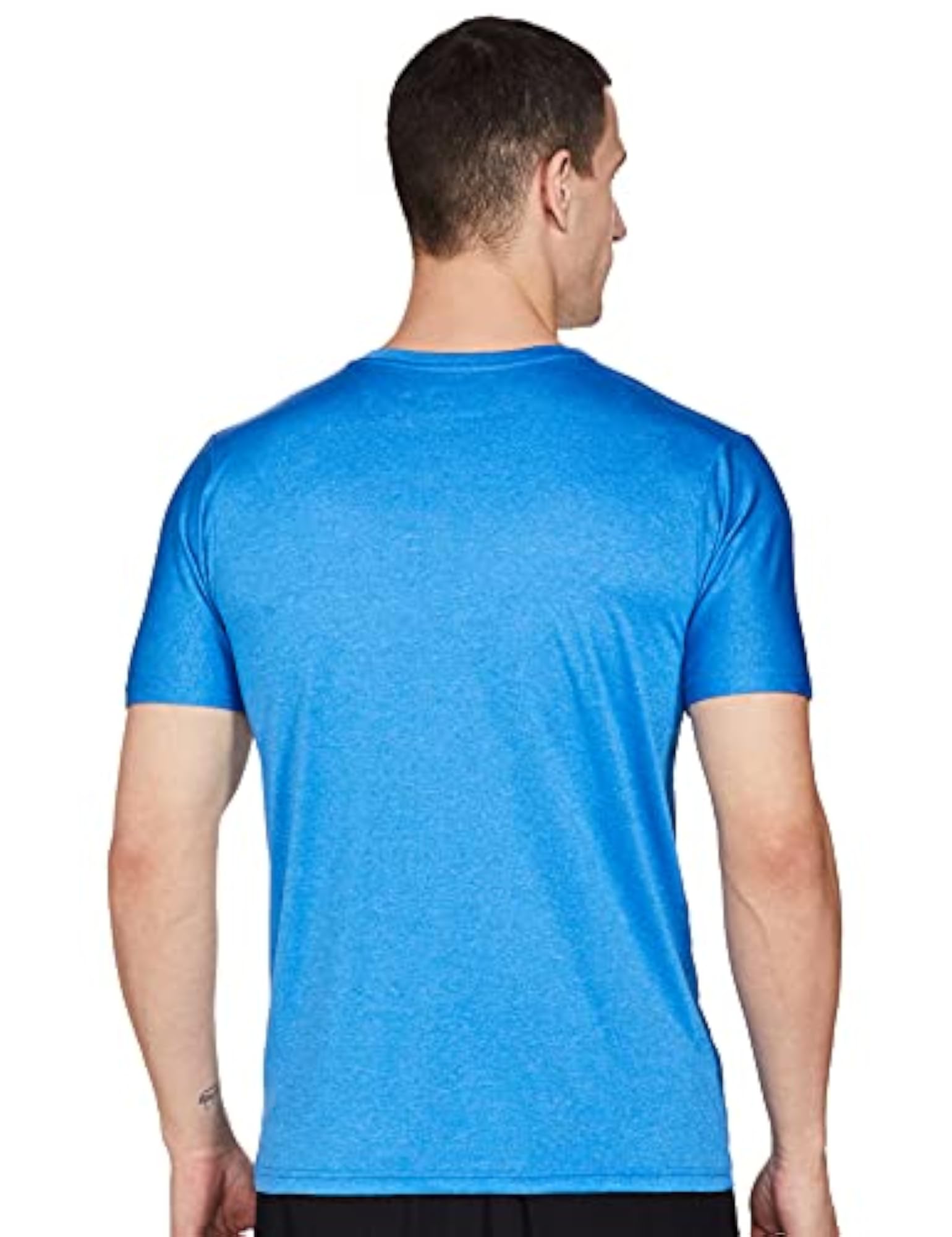Women's Active Camo Jacquard Round Neck Sports T-Shirt, Dark Grey