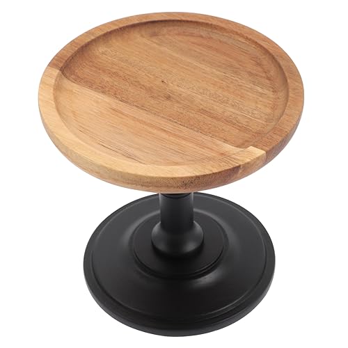 SOLUSTRE Wooden Dessert Stand Cake Display Tray for Weddings Birthdays Showers for Showcasing Cakes Appetizers and Snacks at Events