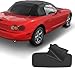 A-Premium Black Convertible Soft Top Compatible with Mazda Miata 1990-1997, Miata 1999-2005, Convertible, with Glass Window