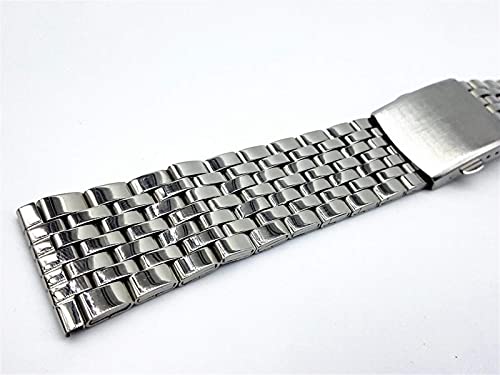 Bracelet de montre 18mm 20mm 22mm acier boucle déployante hommes femmes - 3