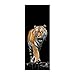 Produktbild Vakiko 3D Tiger Türaufkleber Fototapete Wallpaper Wasserdichte Aufkleber für Schlafzimmer Büro Dekoration 30,3"x 78,7", 77x200cm