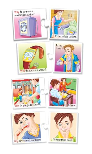 Image of Creative's WH Series | Let's Find Out- WHY? | Question - Answer Puzzles | Learning Games for Kids | Picture Puzzles Game | Preschool Learning Games | Fun Educational for Ages 4 & Up