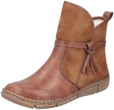Rieker Z3772-22 Damen Winterstiefel Synthetik braun braun