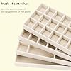 Amazon.com: Velvet Jewelry Organizer for Drawer, Stackable Jewelry ...