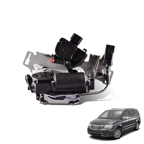 Image of Rear Left Sliding Door Lock Latch Actuator Compatible with 2008-2016 Chrysler Town & Country, 2008-2020 Dodge Grand Caravan, 2012-2015 Ram C /V Replaces 5020769AB 5020769AC 68030379AC