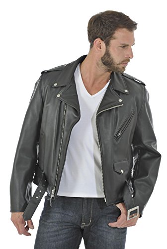 Schott Perfecto 618 – Chaqueta para mujer, color negro, talla L, Negro , L