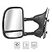 DEDC for 1999-2007 Ford F250 F350 F450 Pair Power Towing Mirrors Side View Mirrors Fit 1999 2000 2001 2002 2003 2004 2005 2006 2007 Super Duty Truck