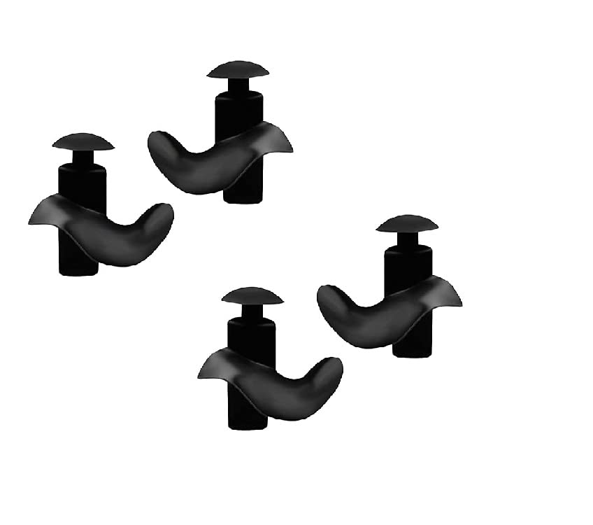 James 2 Pairs Swimming Ear Plugs for Men and Women, with Storage Case, Waterproof Reusable Silicone Ear Plugs for Surfers, Swimmers and Triathlon (Black) (B0B4W5CZVM) Amazon Price History, Amazon Price Tracker