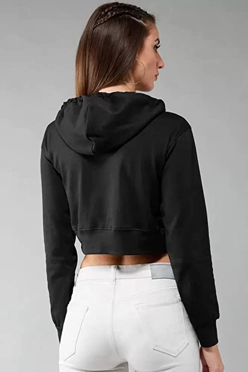 Image of Crop Hoodie for Women