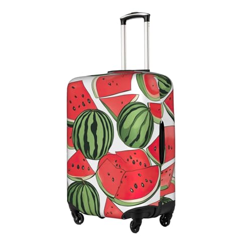 Red Watermelon Tsa Approved Luggage Cover For 18-32 Inch Suitcases Scratch-Resistant Stretch Luggage Cover2
