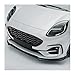 Gloss Black Front Bumper Lip Spoiler Splitter Diffuser Compatible for Ford Puma ST/ST-line MK1 2019-2024 Pre-Facelift Tuning