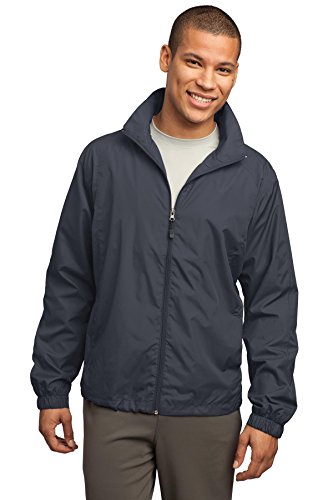 Sport-Tek 981515 Full-Zip Wind Jacket Xl Graphite Grey cover