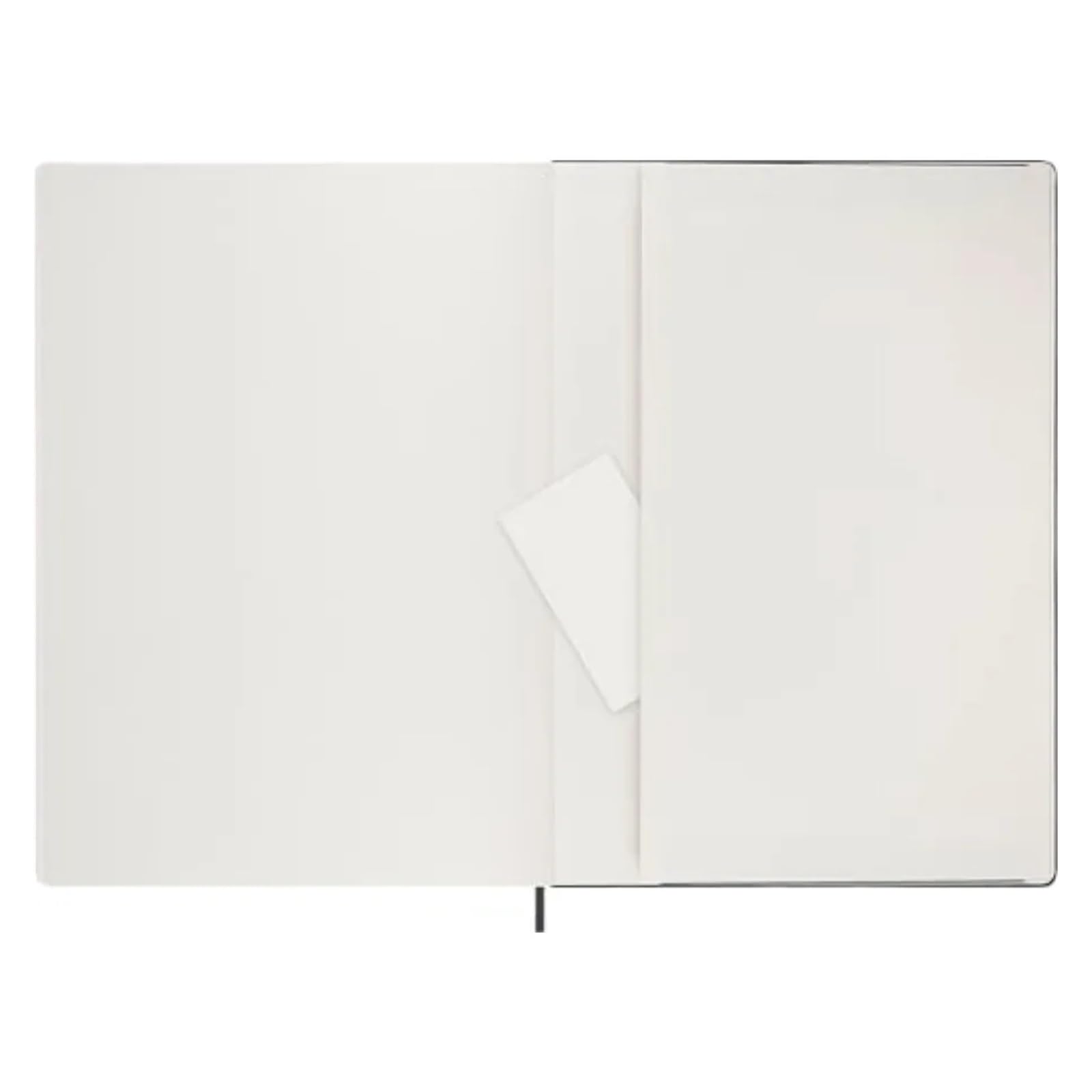 Kunst-Aquarell-Notizbuch, fester Einband, A3, 29,9 x 41,9 cm, einfarbig/leer, Schwarz, 60 Seiten
