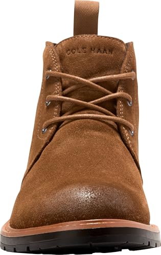 Cole Haan Cole Haan Men's Chamberlin Grand Chukka Boots, Spiced Brown Nubuck/Water Resistant, 9-M US