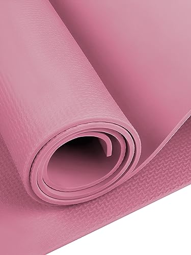 Classic Yoga Mat for Woman and Man, LULUWA Non Slip Portable 3mm Thick EVA Exercise Gym Mat for Fitness Yoga Pilates Workout Outdoor Camping Travelling - Image 5