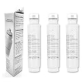 Daewoo and Aqua Crystal DW2042FR-09 Refrigerator water Filter. Compatible with Daewoo DW2042FR, Kenmore 46-9130 and Aqua Crystal DW2042F-09.(3Pack)