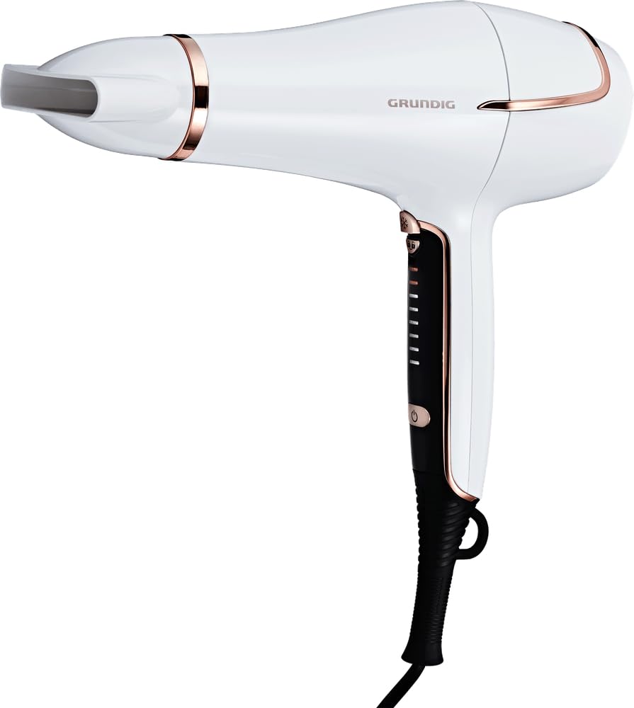 Grundig HD7880 Touch Control - Secador de pelo (2200 W, regulación de la temperatura)