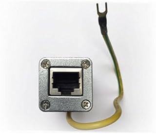 ST-RJ45: POE Surge Protector. Network Lightning Surge Suppresssor - Arrestor for Ehternet LAN / POE up to 100 mbps