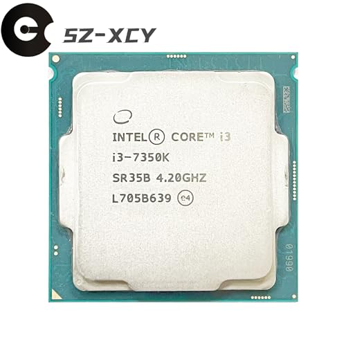 Processeur CPU I3-7350K Quad-Thread 60W LGA 1151 pour moderniser une configuration - 2