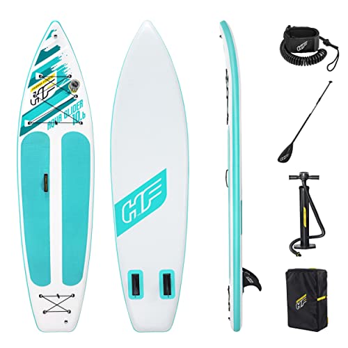 Bestway Hydro-Force Tablas Hinchables Para Remo De Soporte, Unisex Niños, Multicolor, 10 6 X 31 X 4.75 3.20m X 79cm X 12cm Aqua Glider Set Bestway Hydro-Force Tablas Hinchables Para Remo De Soporte, Unisex Niños, Multicolor, 10 6 X 31 X 4.75 3.20m X 79cm X 12cm Aqua Glider Set